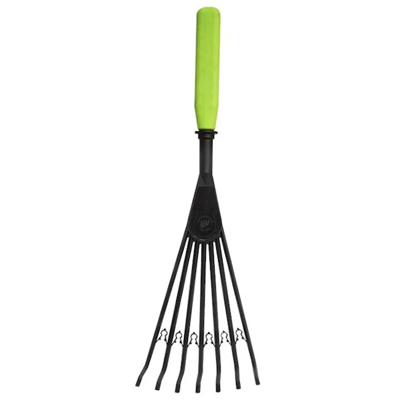 Red Gorilla Big Tidee Plastic Rake - Pistachio